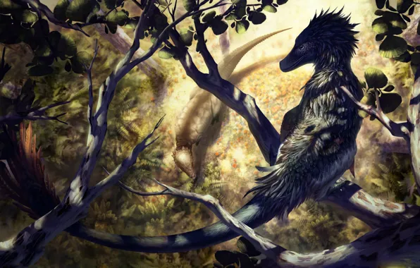 RJ Palmer, вид крупных дромеозаврид, Дакотараптор, Saurian-The Observer
