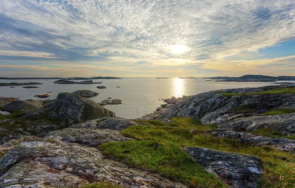 Картинка море, побережье, Швеция