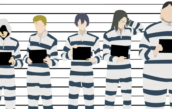 Парни, Prison School, Школа тюрьма, заключённые