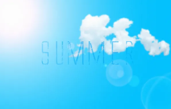 Summer, typography, bratu