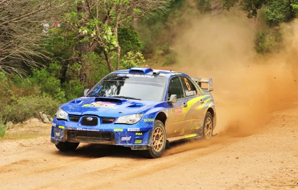 Пыль, subaru, гравий, rally, ралли, wrx, impreza, wrc