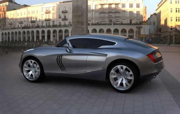 Картинка concept, maserati, design, 2009, kuba, 1920x1200sc