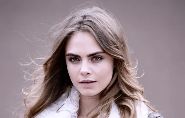 Картинка взгляд, поза, модель, актриса, hair, Cara Delevingne, Кара Делевинь