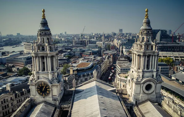 City, город, улица, вид, англия, лондон, панорама, архитектура