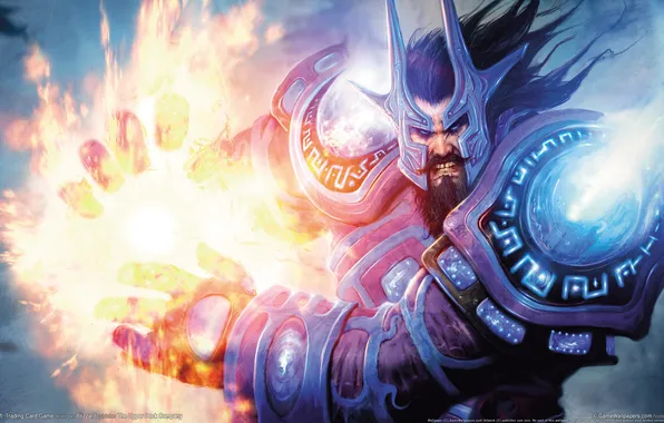 Картинка магия, доспехи, воин, ярость, WoW, World of Warcraft