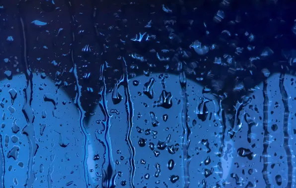 Картинка вода, капли, фон, дождь