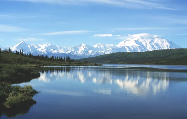Alaska, Wonder Lake, National Park Denali