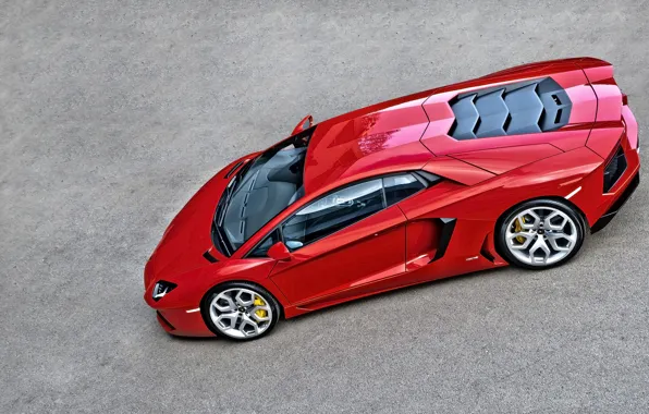 Картинка Lamborghini, Orange, Car, Design, LP700-4, Aventador, Static, Kahn