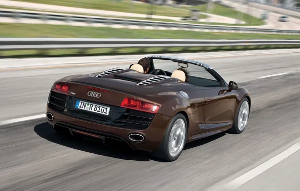 Audi, cabriolet, R8