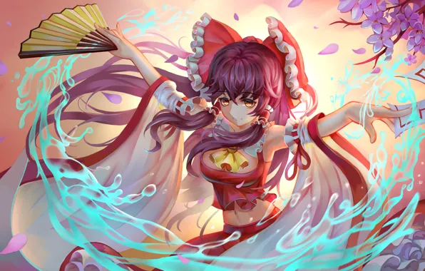 Картинка девушка, аниме, арт, touhou