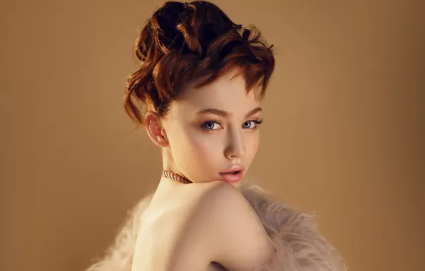 Woman, young, beautiful, model, look, portrait, Renata Valiullina