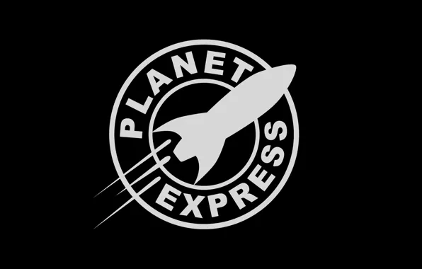 Logo, futurama, planet express