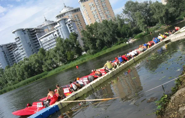 Скорость, лодки, гонки