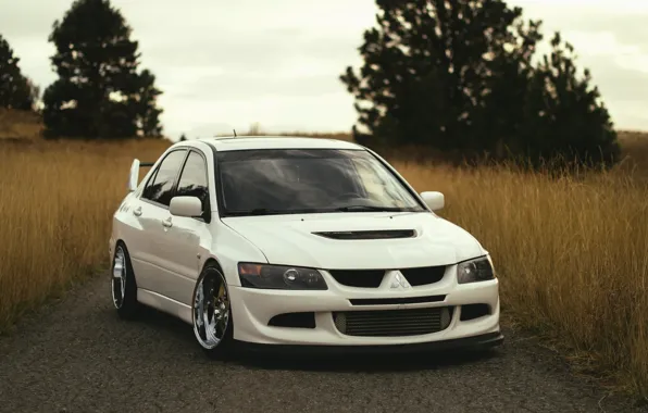 Turbo, white, wheels, mitsubishi, japan, jdm, tuning, lancer