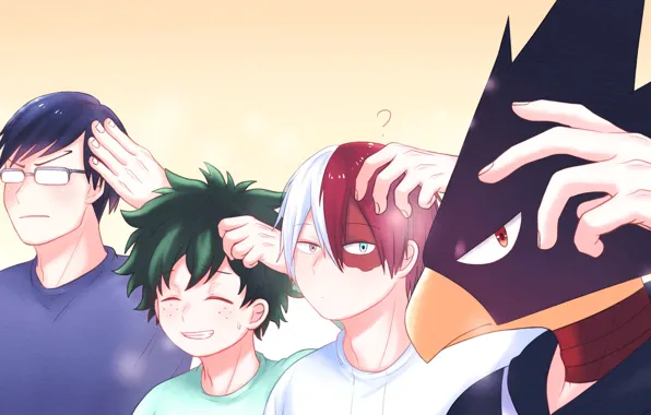 Парни, My Hero Academia, Boku No Hero Academia, Моя Геройская Академия