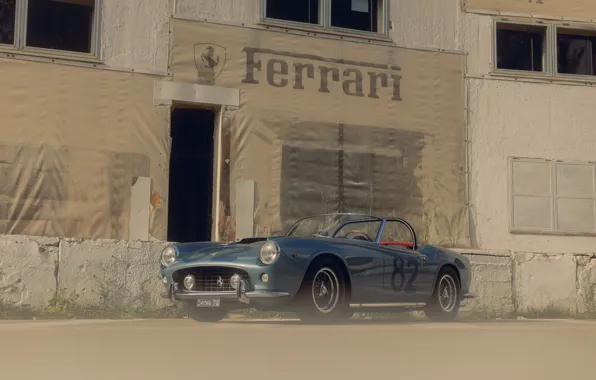 1960, Ferrari, 250, front view, Ferrari 250 GT California Passo Corto