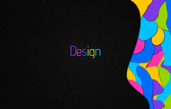 Дизайн, абстракция, надпись, узоры, краски, colors, design, patterns