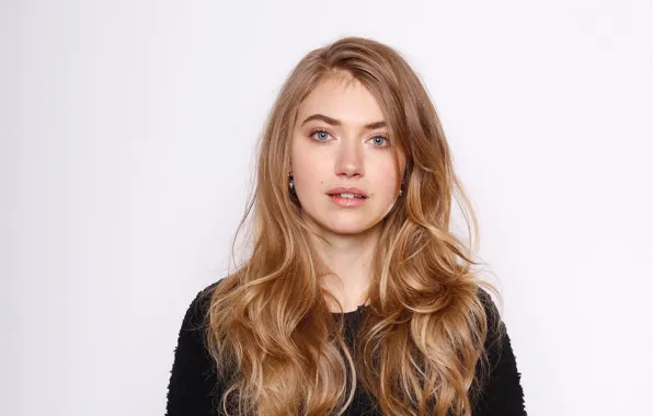 Взгляд, поза, макияж, актриса, Imogen Poots, Имоджен Путс