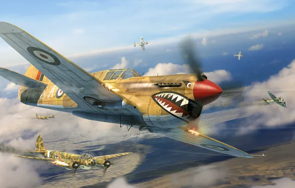 Curtiss P-40, Junkers Ju 88, Antonis (rOEN911) Karidis, симулятор военной авиации, Il2 Sturmovik - Desert …