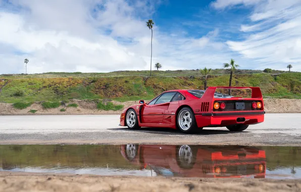 Картинка Ferrari, F40, 1990, Ferrari F40