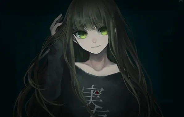 Взгляд, девушка, ночь, Gretel, Sinoalice