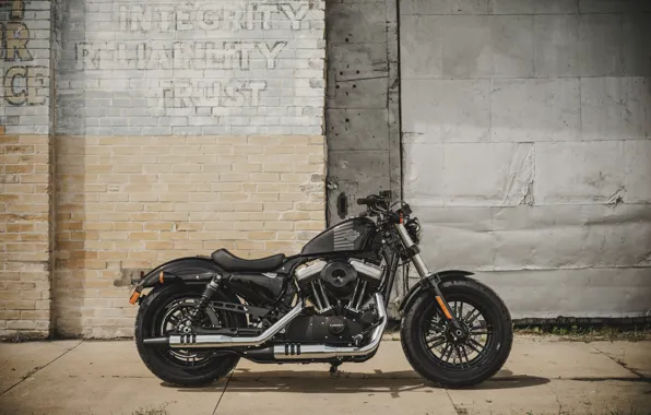 Bike, classic, american, Harley-Davidson, Sportster, Forty-Eight, 2016, v-twin