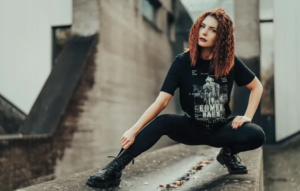 Девушка, поза, Roxana Dellamorte