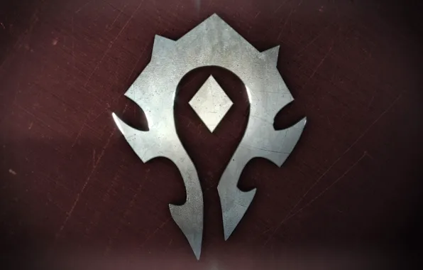 Знак, герб, wow, Орда, Horde, world of wacraft