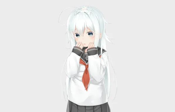 Фон, девочка, милашка, Kantai Collection