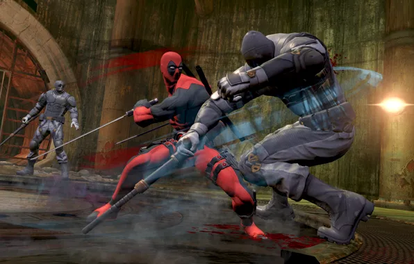 Игра, Deadpool, Marvel, Дэдпул, Game, Wade Wilson, Марвел, Уэйд Уилсон