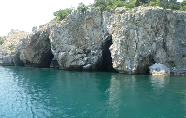 Море, Крым, пещеры
