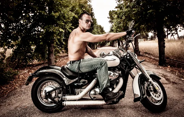Фон, мотоцикл, Carlos