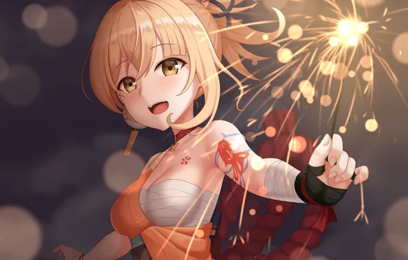 Yoimiya, gadis kawaii, dampak genshin