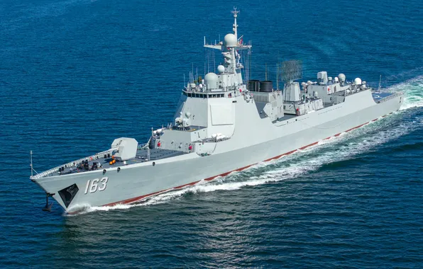 Китай, эсминец, CNS Jiaozuo