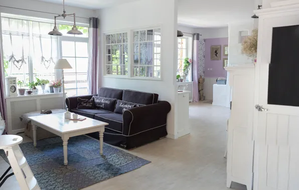 Interior, rural style, living space