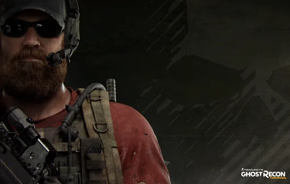 Gun, Ghost, soldier, weapon, man, rifle, Tom Clancy's, bulletproof vest
