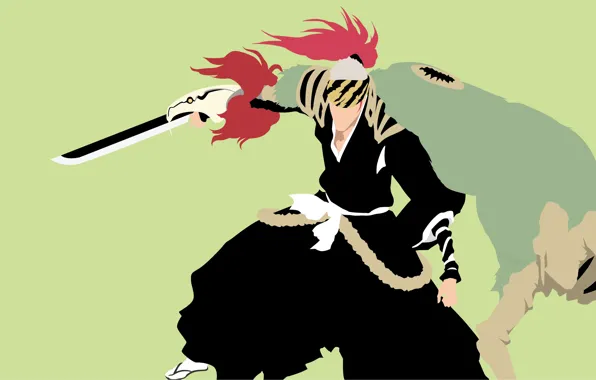 Оружие, парень, Bleach, Блич, Ренджи