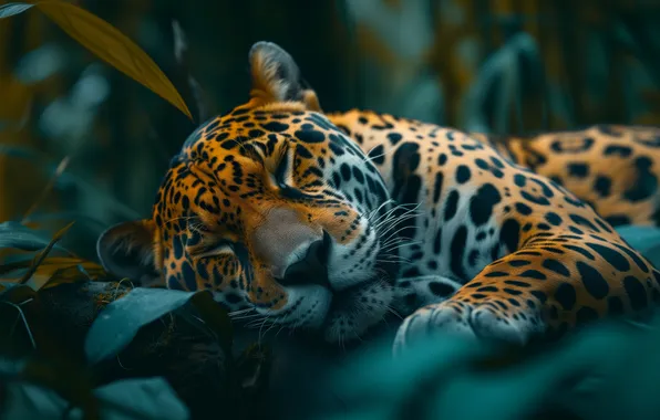 Животные, кошки, природа, ягуар, animals, nature, jaguar, cats