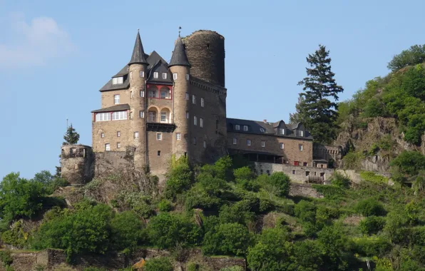 Deutschland, Rhein, Burg Katz
