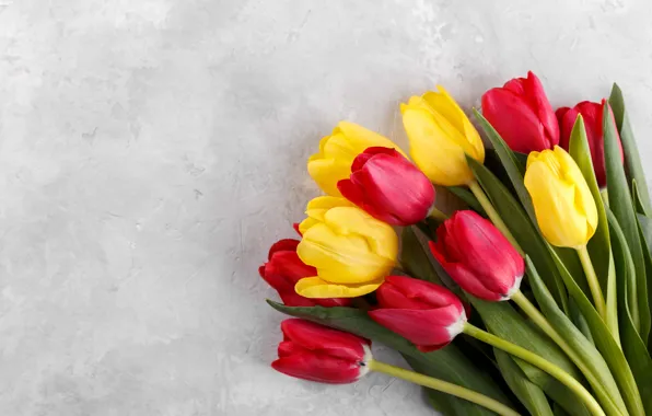 Картинка цветы, букет, colorful, тюльпаны, flowers, tulips, bouquet