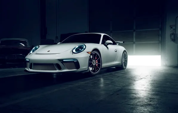 911, Porsche, Car, Front, GT3, Sport, Garage