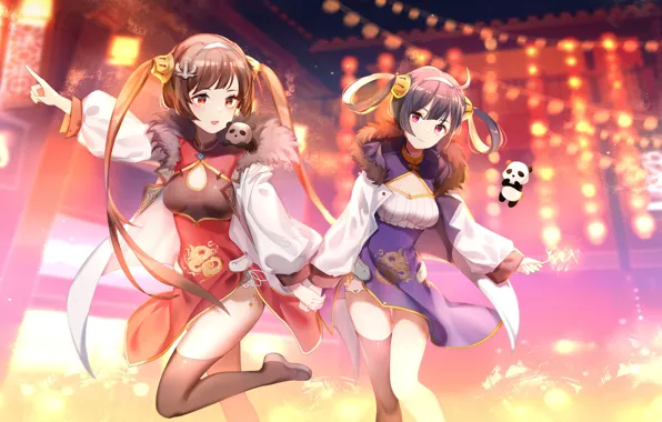 Девушки, аниме, арт, Azur Lane