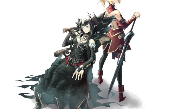 Фон, девушки, Fate - Apocrypha, Судьба Апокриф