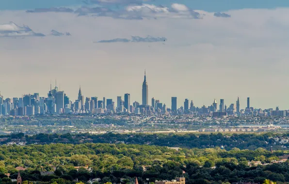 Картинка nature, new york, new york city, manhattan, nyc, new jersey