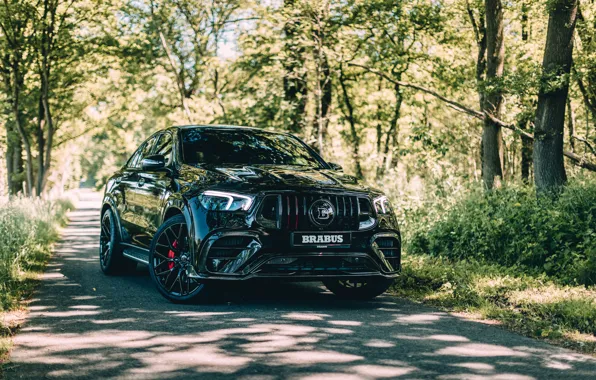 Mercedes-Benz, Mercedes, Brabus, Black, Coupe, Forest, GLE, Brabus 800