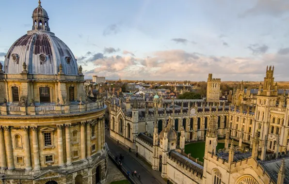 Англия, Оксфорд, здания Университета, Oxford University, Educational Institutions the World