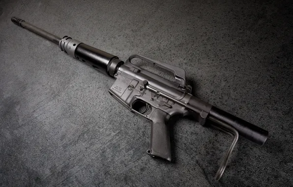 Оружие, фон, AR-15, штурмовая винтовка