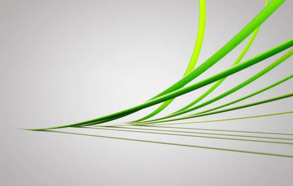 Green, grey, lines