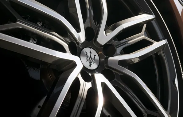 Maserati, Quattroporte, logo, wheel, Maserati Quattroporte Modena