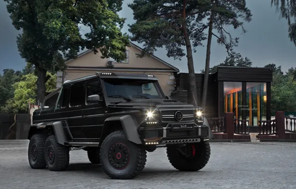 Картинка Mercedes-Benz, Brabus, Gelandewagen, G63 AMG, 6X6, Tuning by, Chensan Photographer